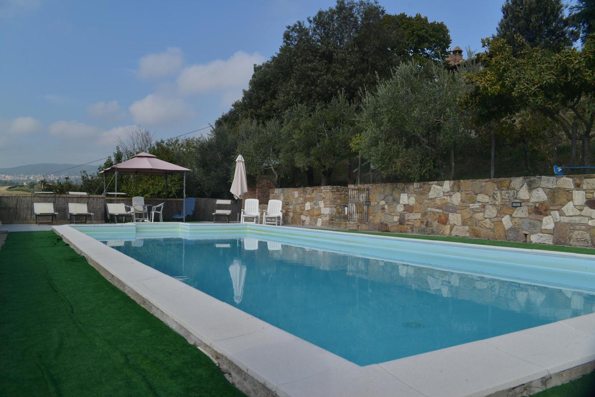 Agriturismo Podere Biancospino Piscina Privata Chianciano Terme Exterior photo